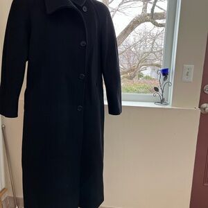 Wool vintage coat size large made in USA by Bromley